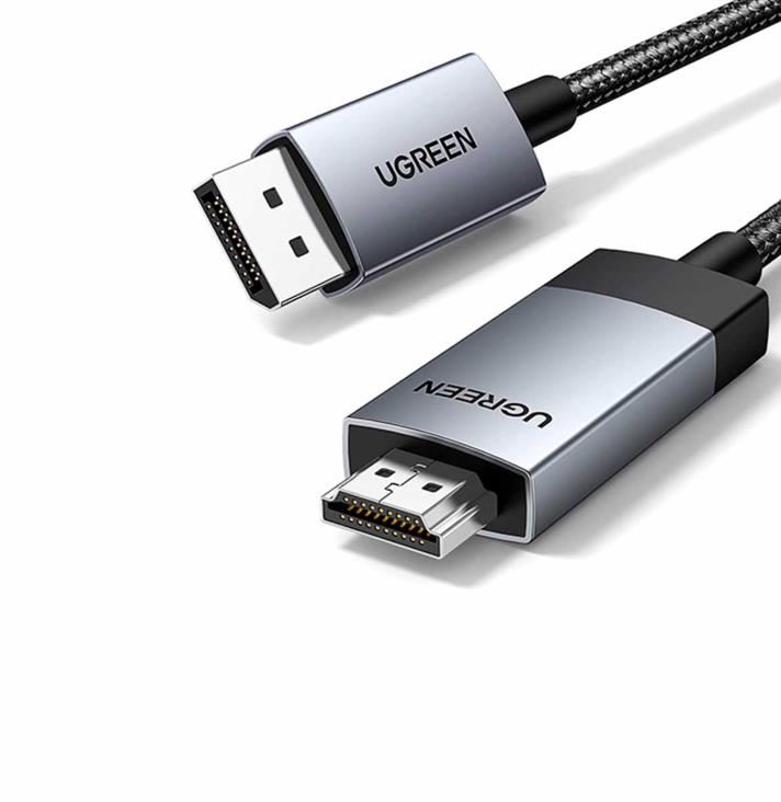 Cable DisplayPort Macho a HDMI Macho 4K Trenzado 3M UGREEN DP119-25491