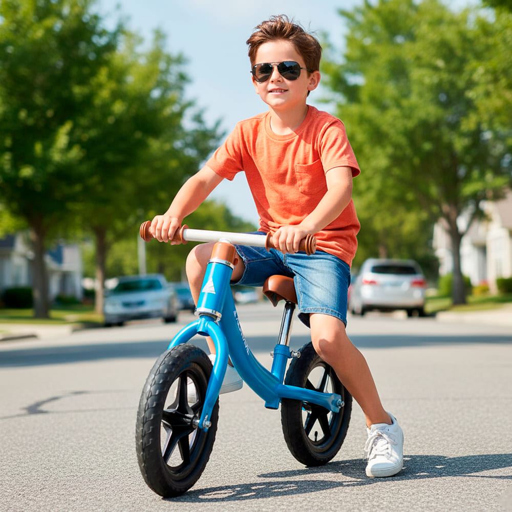 Bicicleta de Balance Alphavil Glowy Azul
