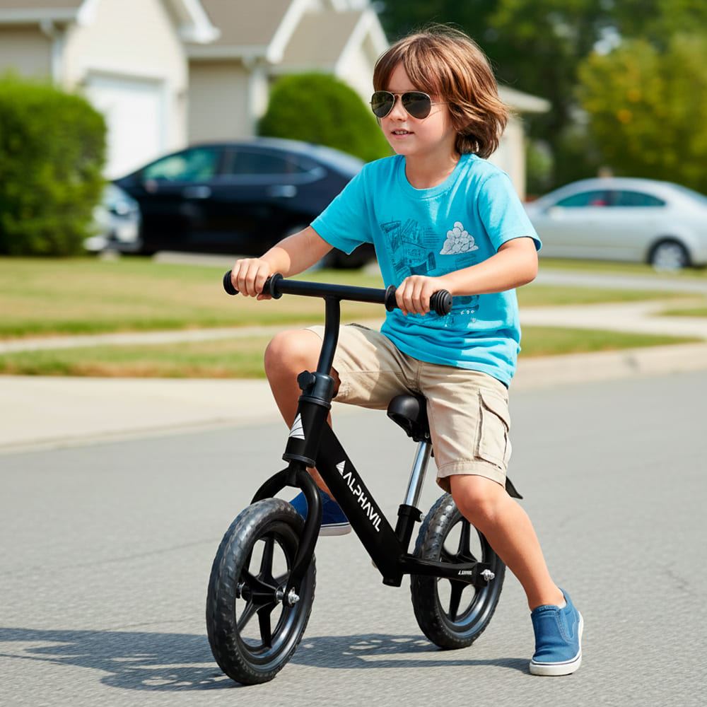 Bicicleta de Balance para Niños Alphavil BX1 Negro
