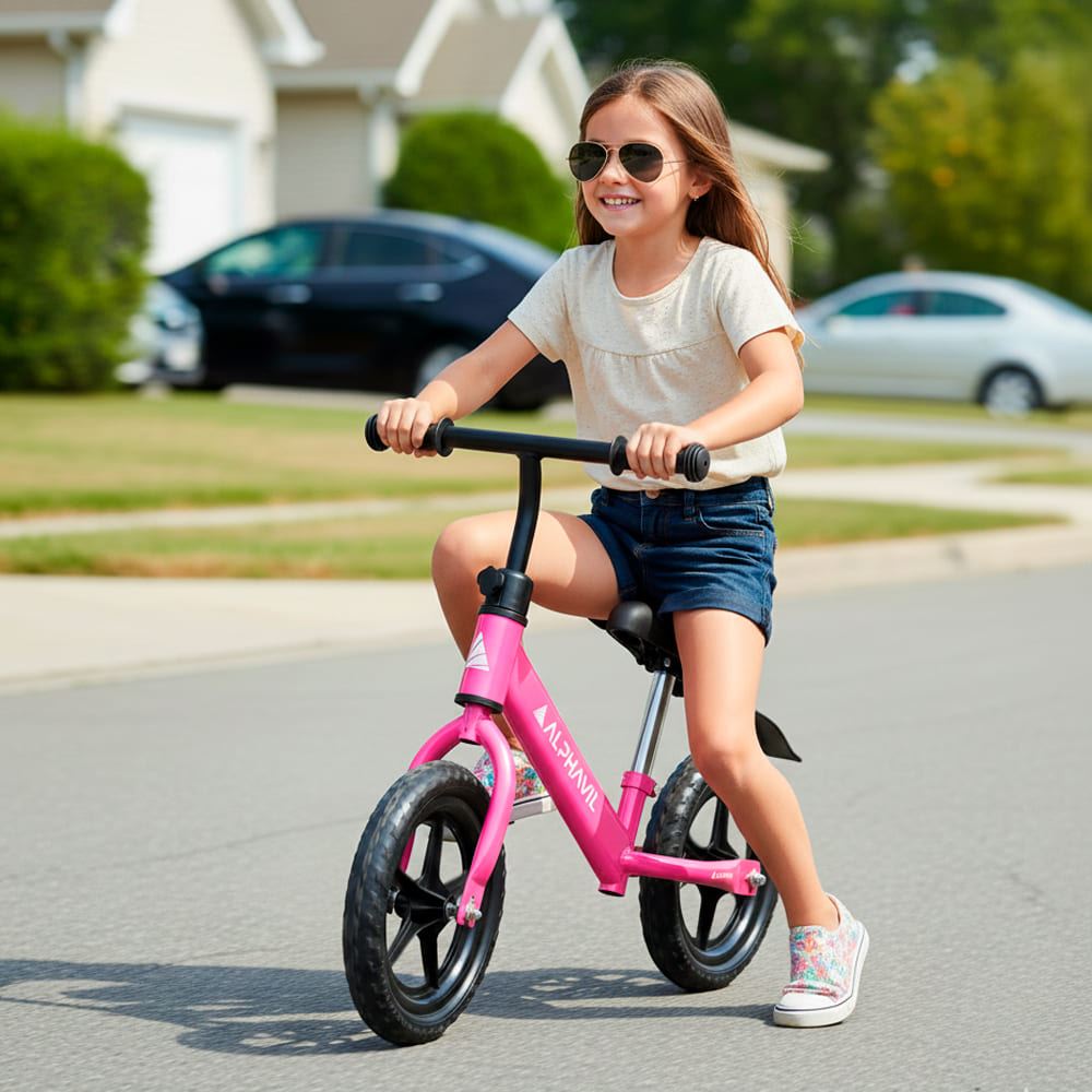 Bicicleta de Balance para Niños Alphavil BX1 Rosado
