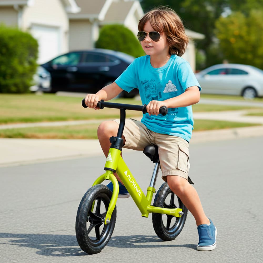 Bicicleta de Balance para Niños Alphavil BX1 Amarillo