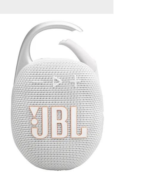 Parlante bluetooth JBL clip 5 blanco