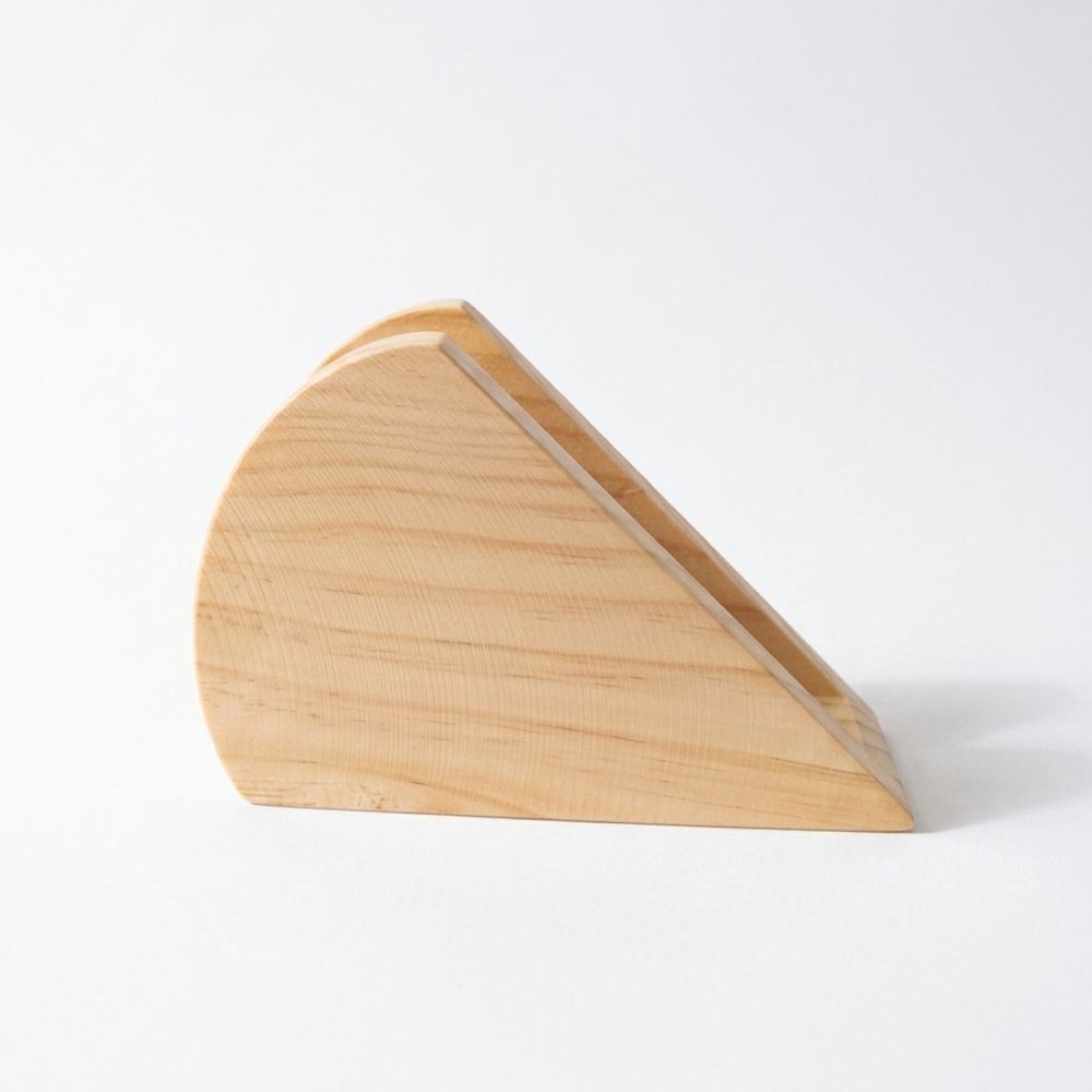 Servilletero Moscu De Madera Pino Color Madera Claro