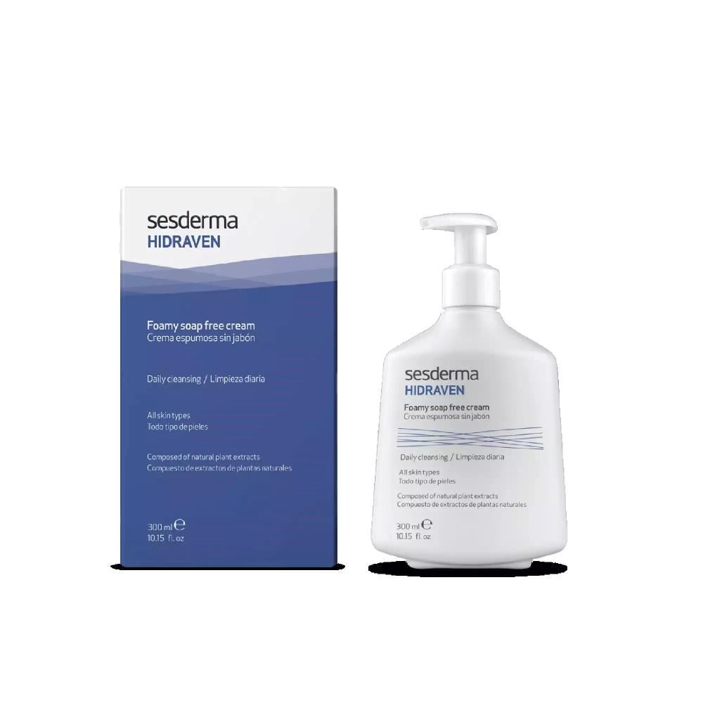 Hidraven Crema Espumosa Sin Jabon 300 Ml