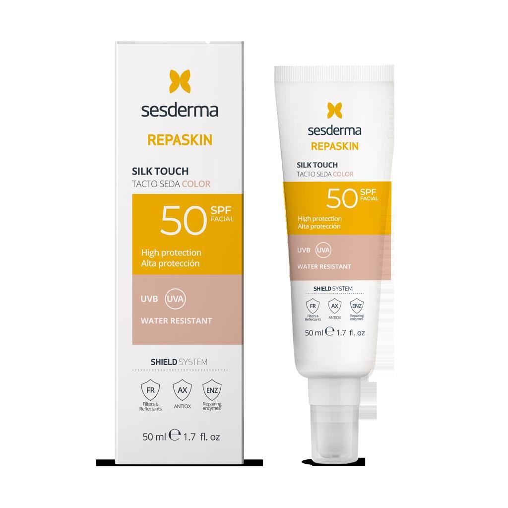 Repaskin Tacto Seda Color Spf50 50ml