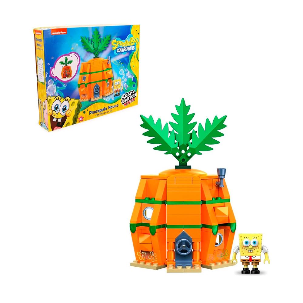 Set de Construccion de Casa de Piña de Bob Esponja