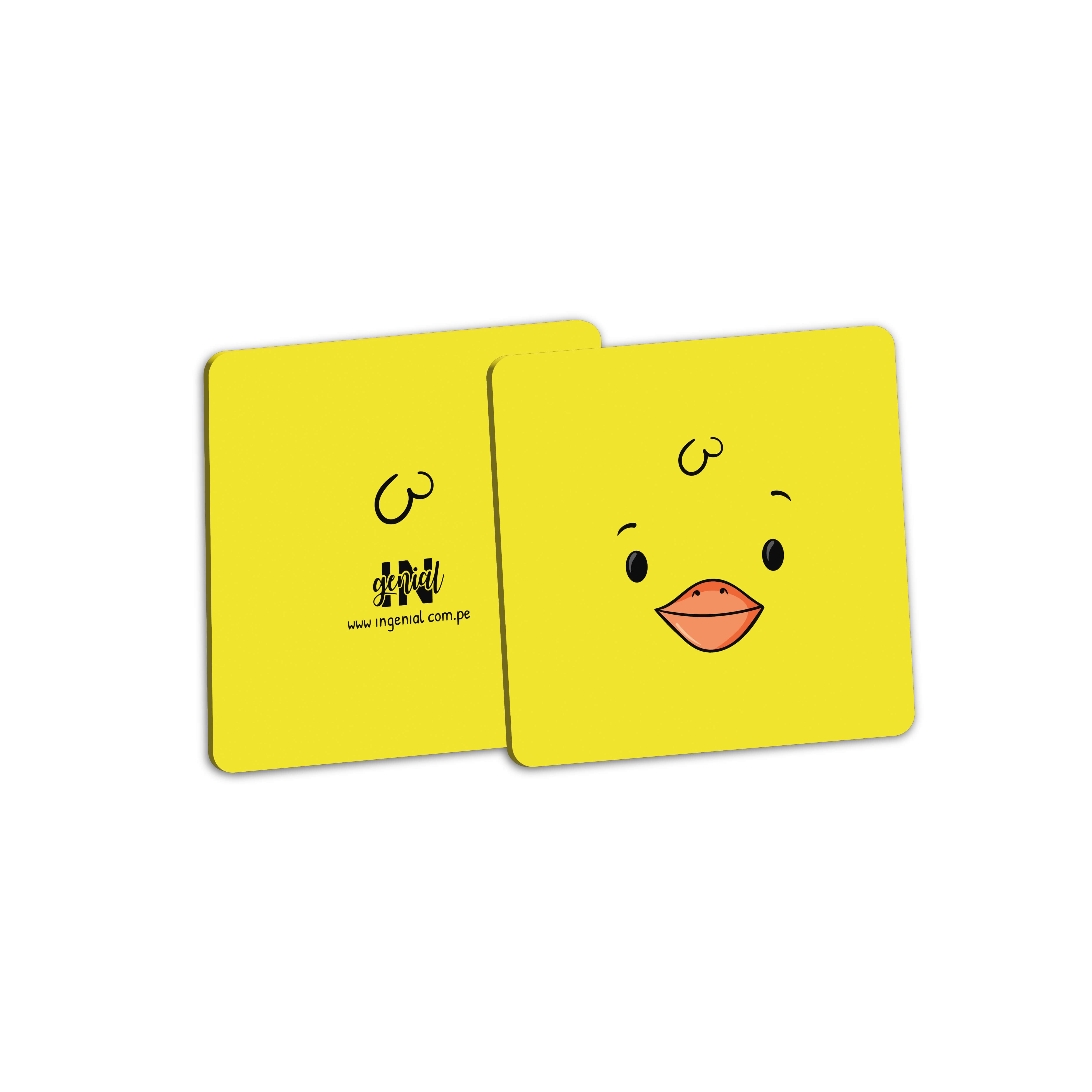 Set de posavasos Ingenial Pío x 8 unds.