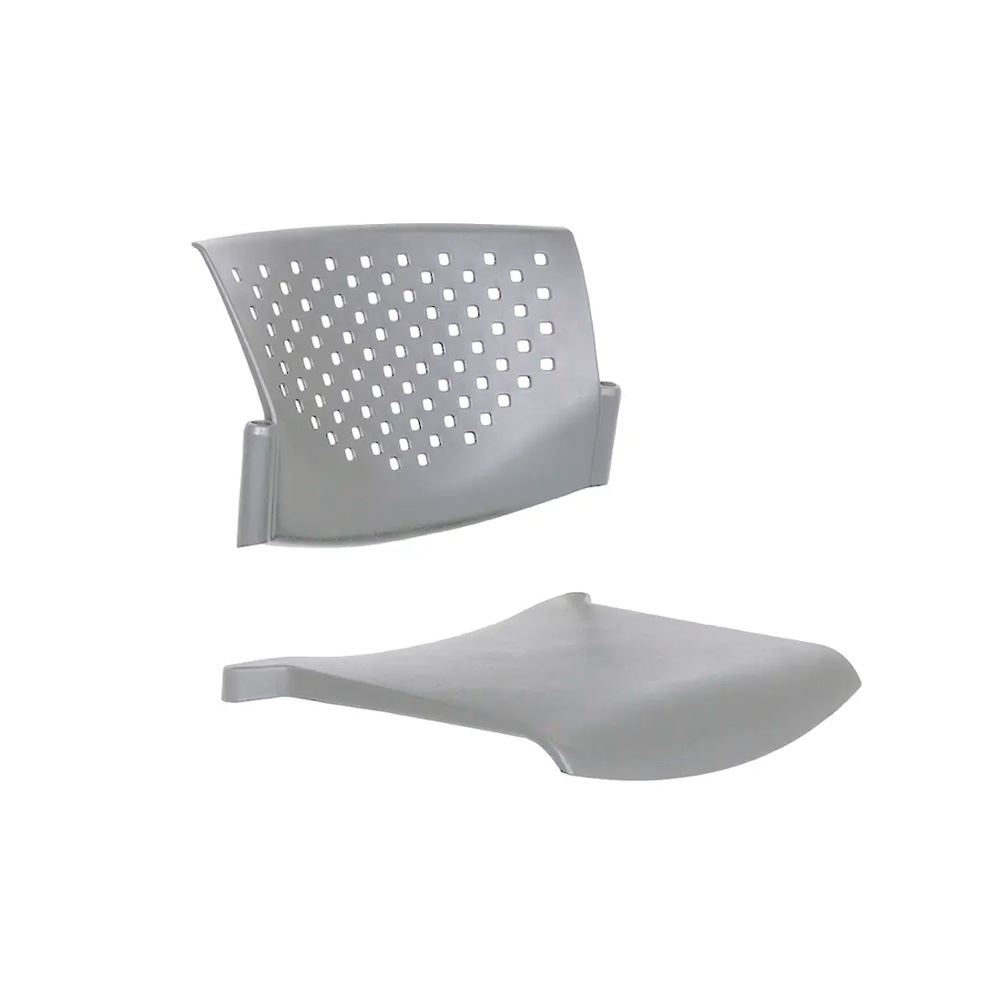 Repuesto Para Silla Solo Asiento Y Espaldar Butterfly Color Gris Ofideas