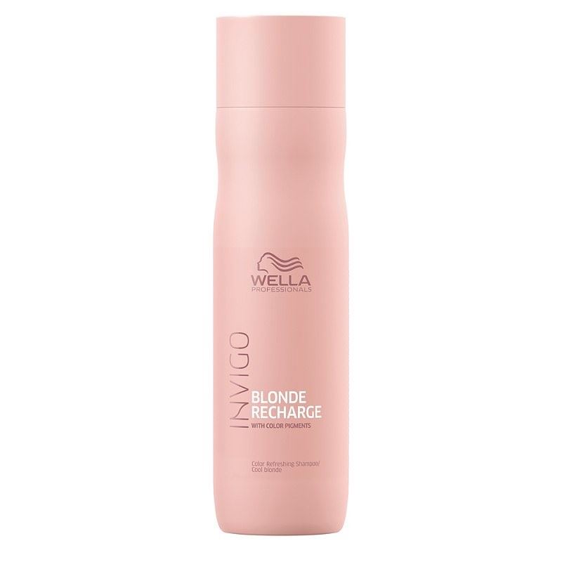 Shampoo para Cabello Rubio Invigo Blonde Recharge 250ml Wella