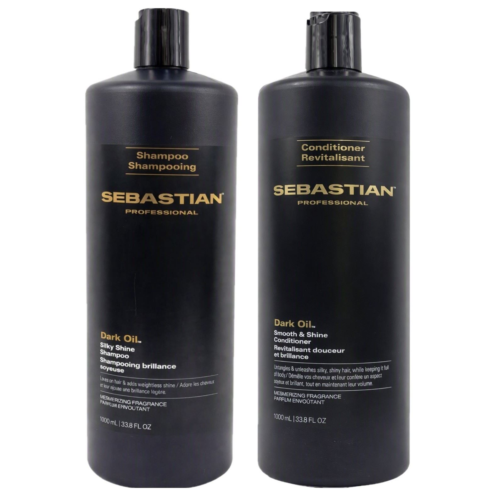 Shampoo 1lt + Acondicionador Dark Oil Sebastian