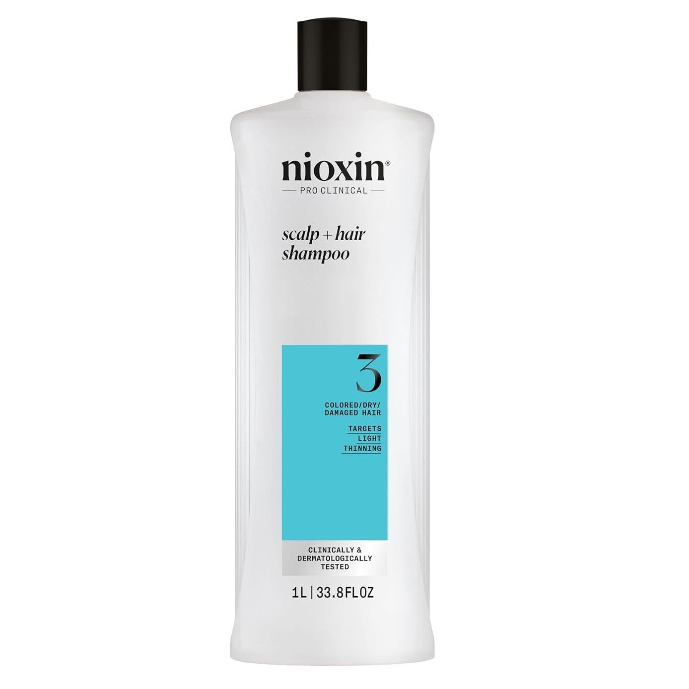 Nioxin 3 Shampoo Densificador para cabello teñido 1000ml
