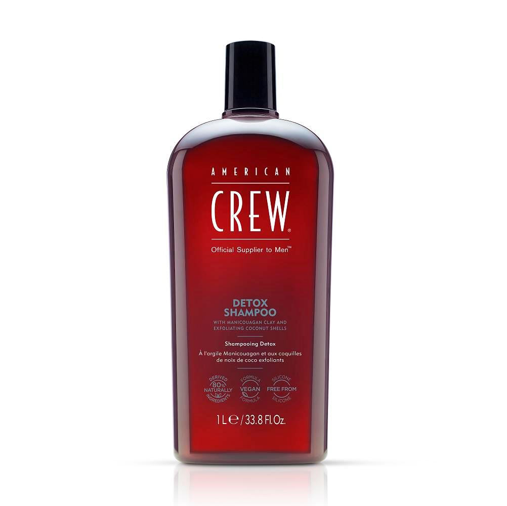 Shampoo Exfoliante Detox de American Crew Men 1000ml