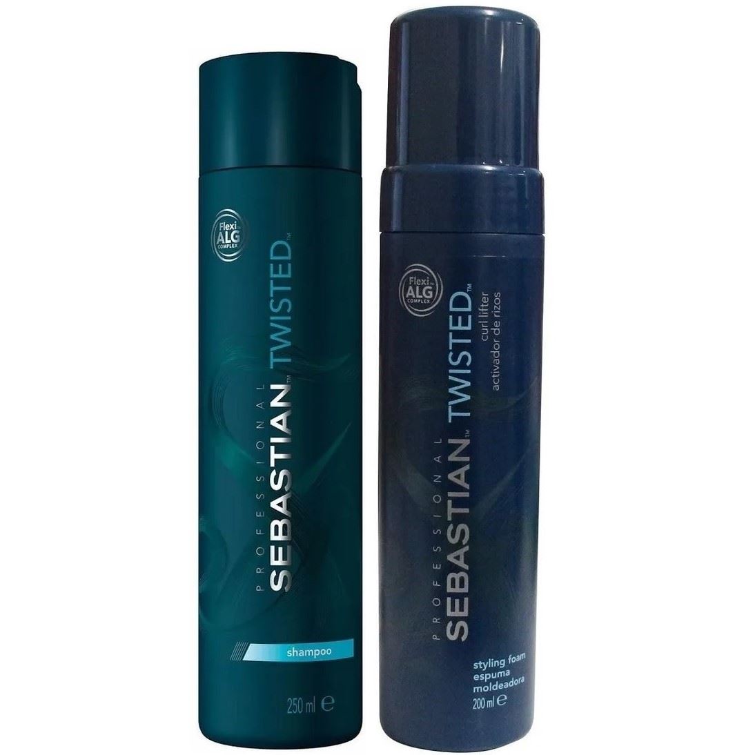 Shampoo 250ml+ Espuma Peinado Sebastian Twisted