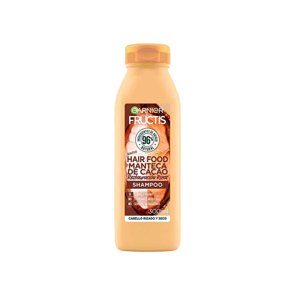 SHAMPOO HAIR FOOD CACAO REPARACIÓN RIZOS 300ML