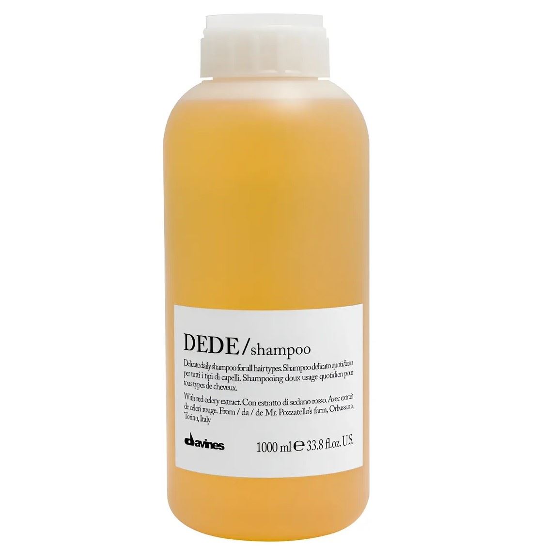Shampoo Suave De Uso Diario Dede Davines 1000ml