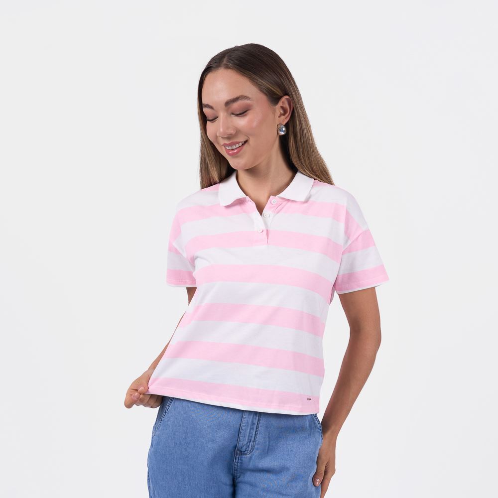 POLO BOX MACHINE MUJER - MAXIA JERSEY