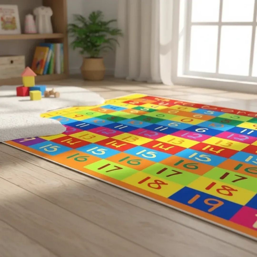 PISO ALFOMBRA TAPETE REVERSIBLE ANTIGOLPE DE NIÑO BEBE