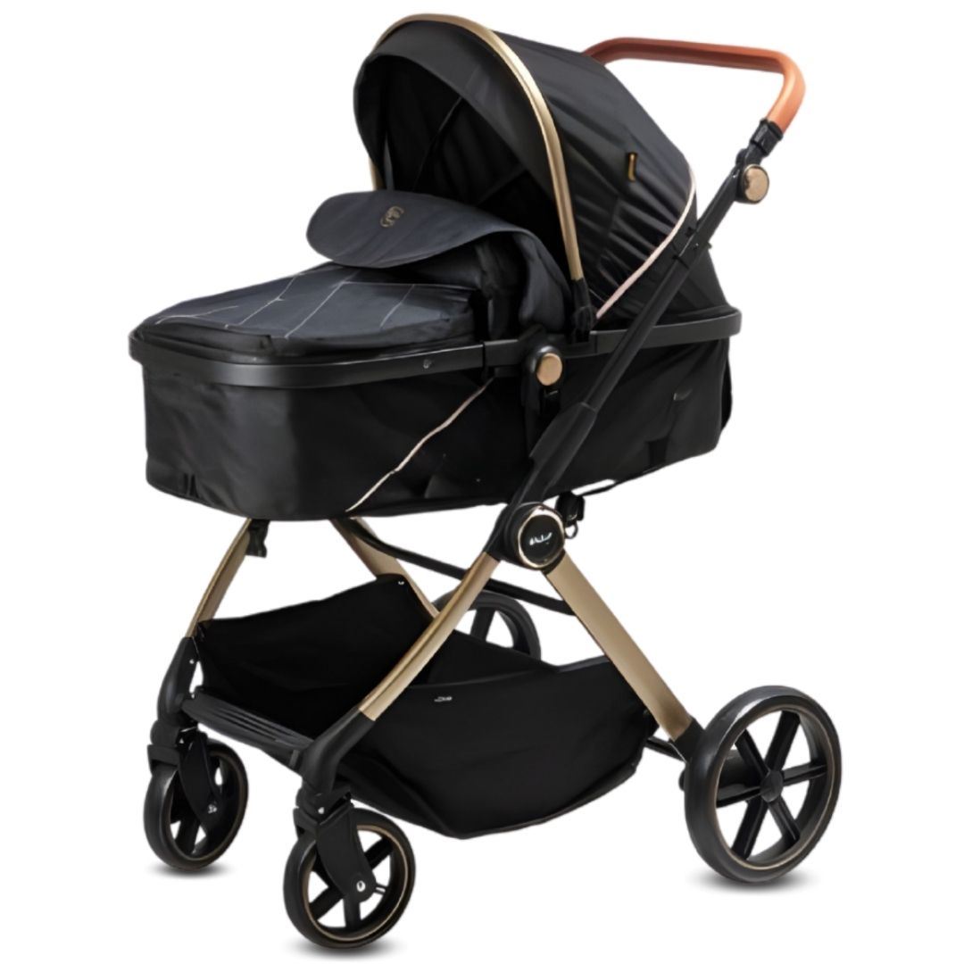 Coche Moisés Travel System «SIGNAL» de Lujo Black