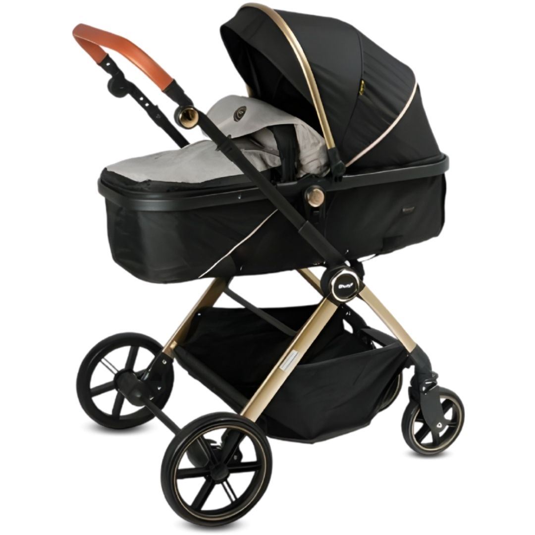 Coche Moisés Travel System «SIGNAL» de Lujo Gray