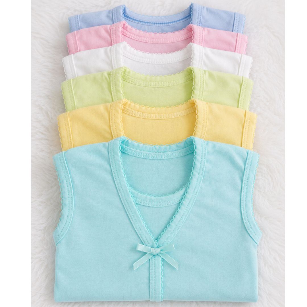 Pack 2 Ajuar 5 Piezas Recién Nacido de algodón Bebe Baby Shower 0 a 3 meses