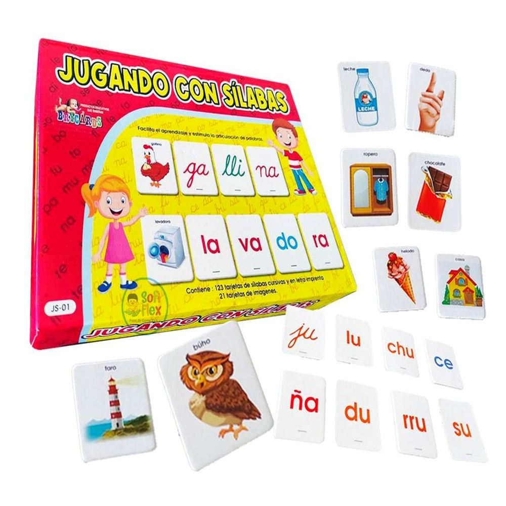 JUGANDO CON SILABAS APRENDIENDO A LEER Y ESCRIBIR