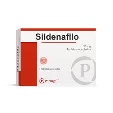 Sildenafilo 50 Mg Portugal - Blíster 4 Tabletas Recubiertas