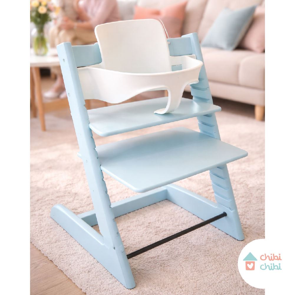 SILLA EVOLUTIVA GRIS/CELESTE