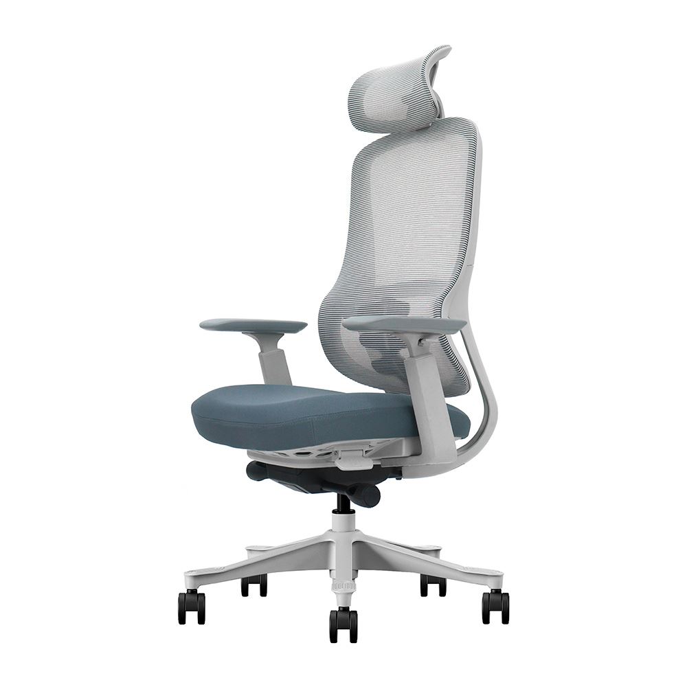 Silla de Oficina Ergonómica Profesional Evox S3-GH, Pistón Clase 4, Gris