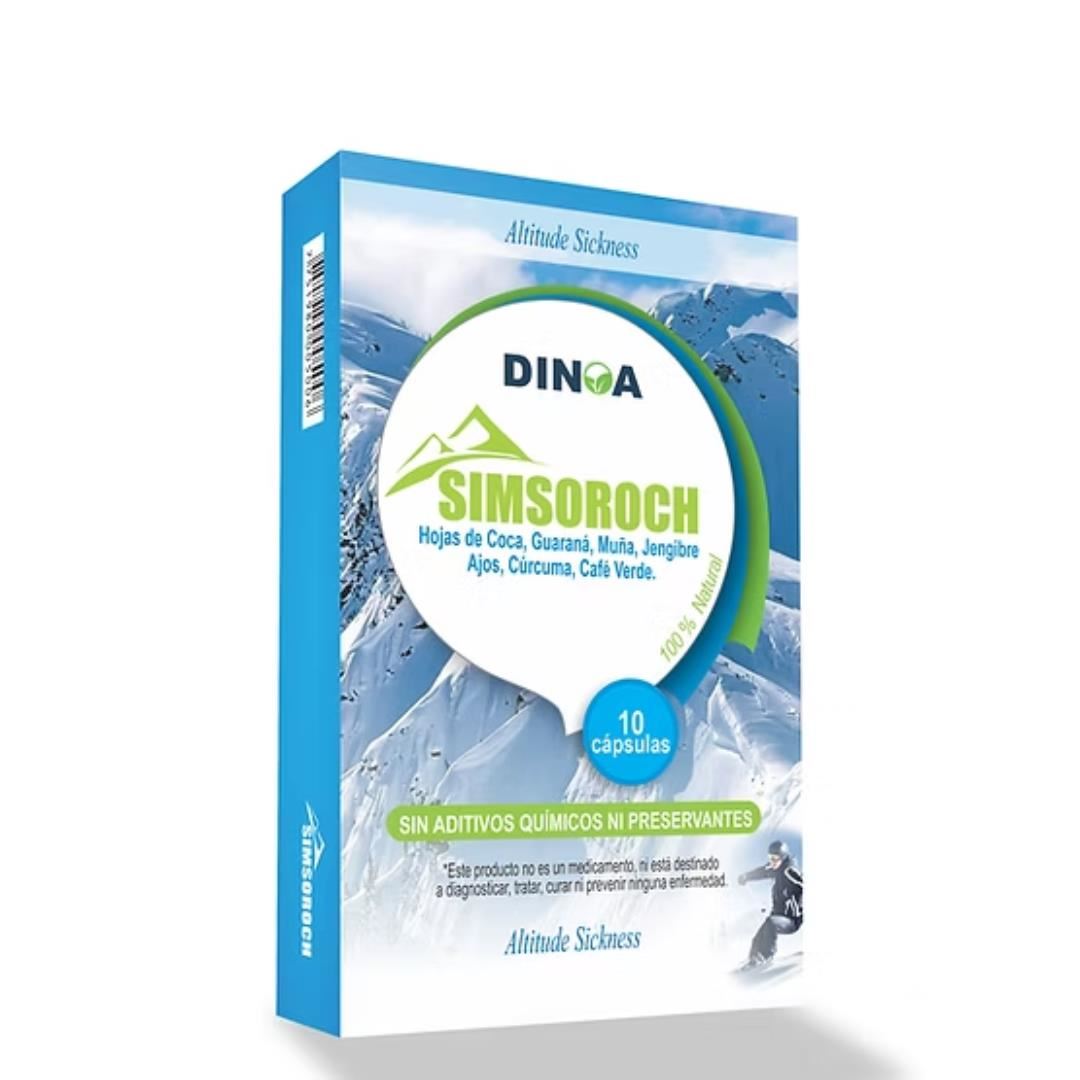 Simsoroch Capsulas X 10 - Alivio para el mal de altura- soroche