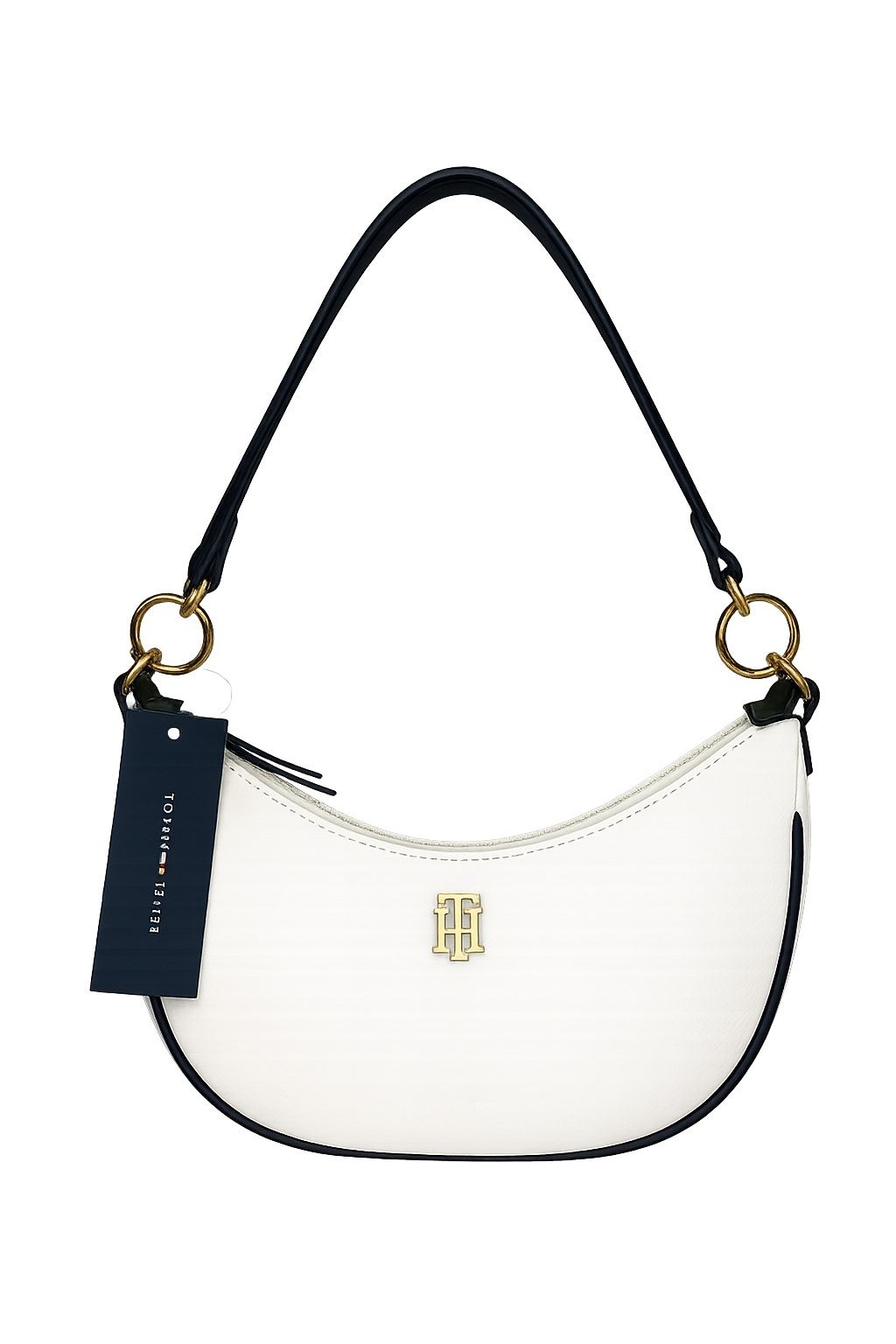 CARTERA DE HOMBRO BAGUETTE TOMMY HILFIGER TH MINI SHOULDER BAG BLANCO
