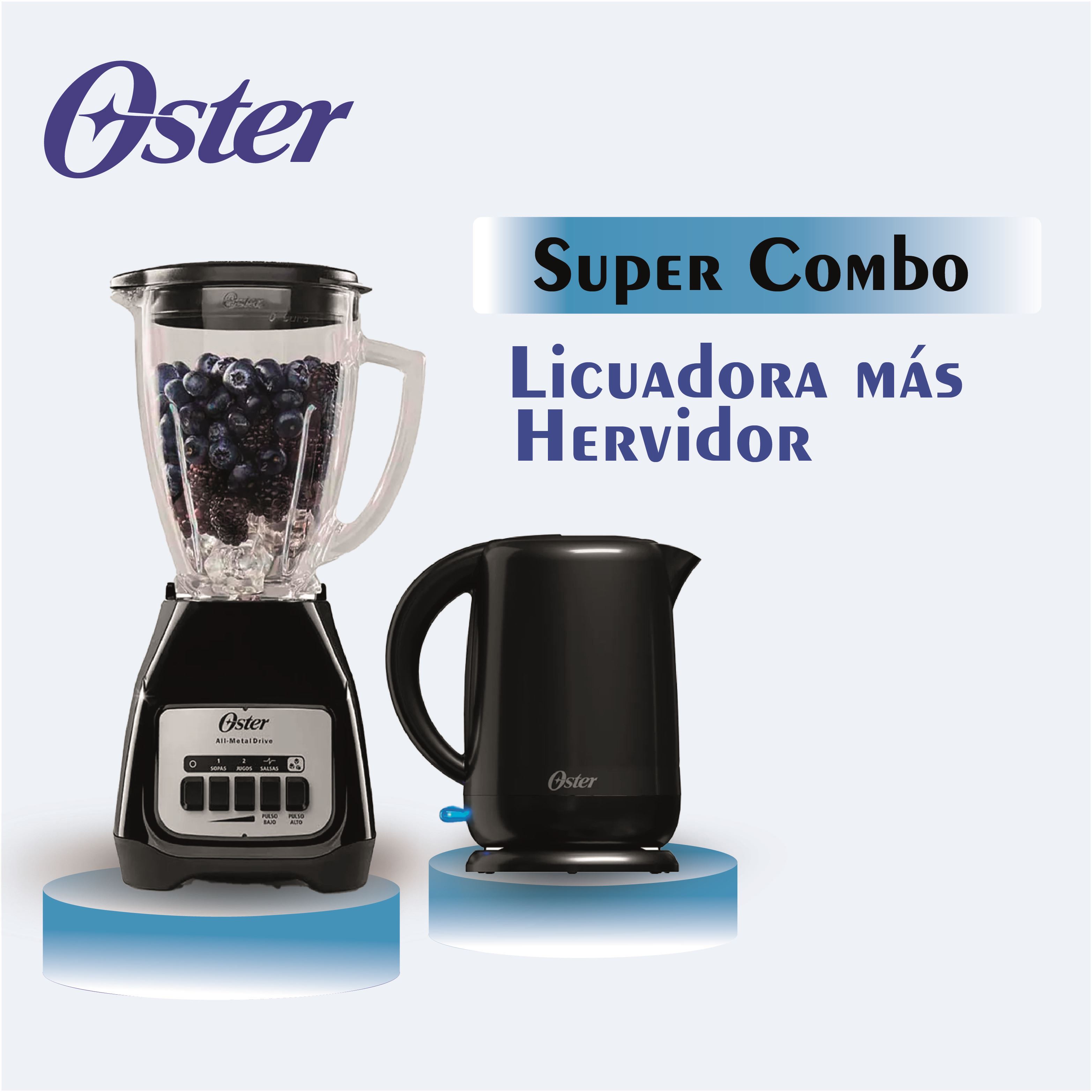 Combo de Licuadora + Hervidor OSTER