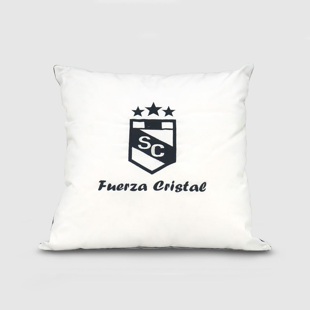 Cojin Decorativo Arlin Color Blanco Fuerza Cristal