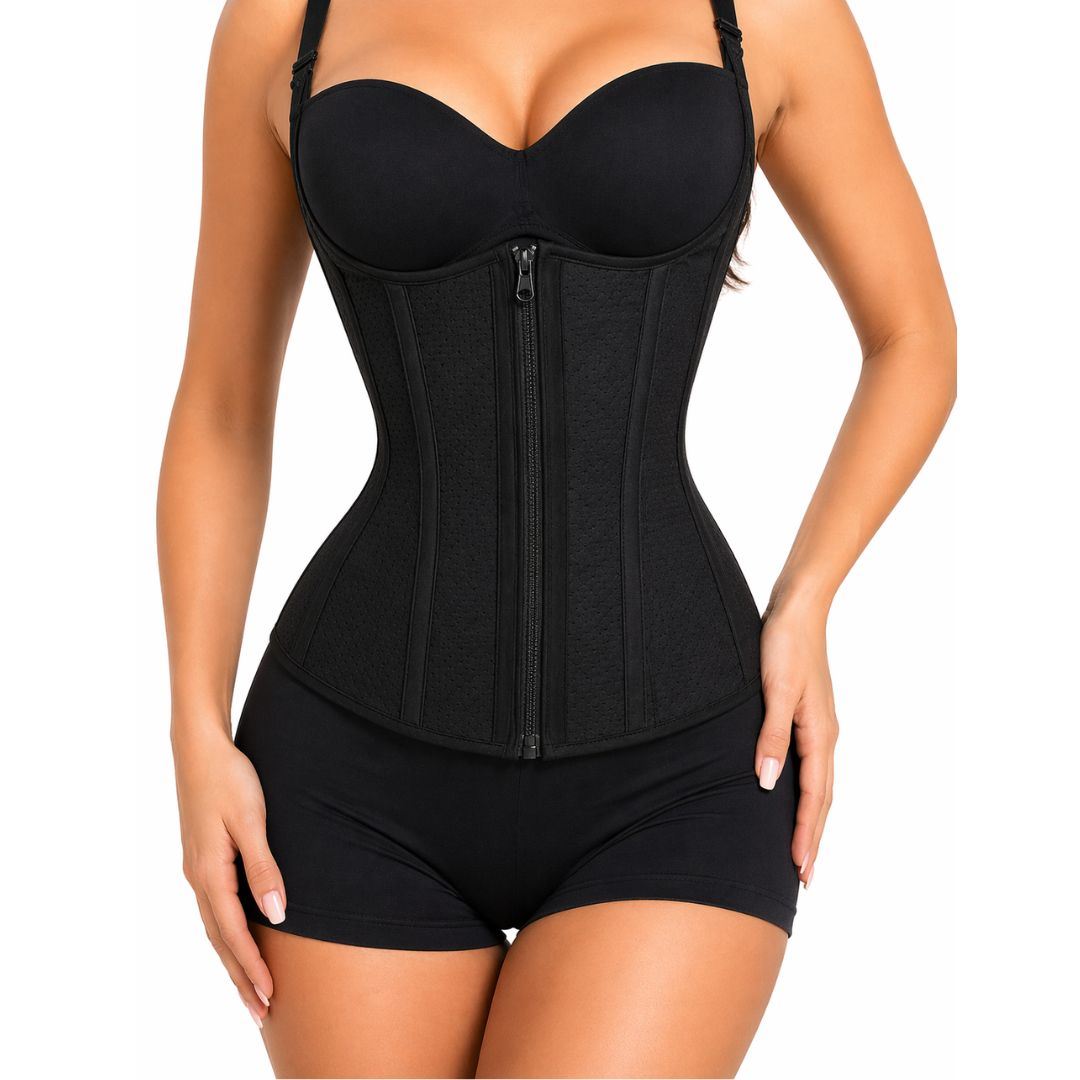 FAJA CHALECO POWERNET COLOMBIANA – DOBLE COMPRESIÓN 9 VARILLAS