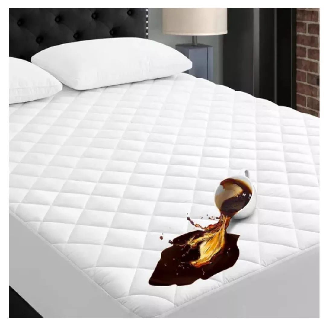 Funda Protector De Colchón Impermeable Antifluidos 2 Plazas