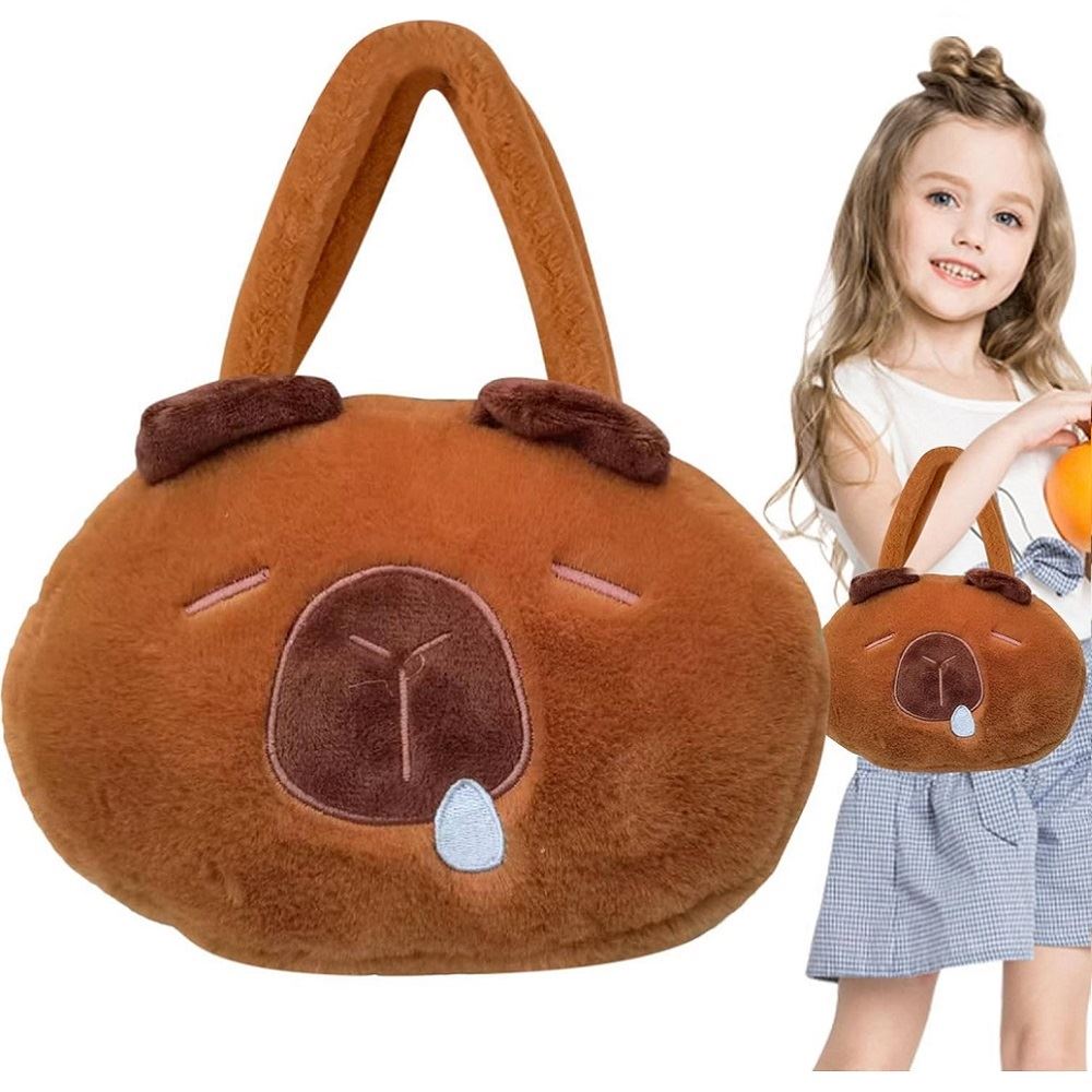 Bolso de mano capibara morral animado