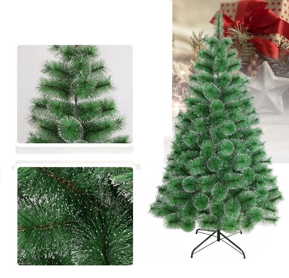 Arbol 180 cm y de 201 Ramas navideno pino jaspeado