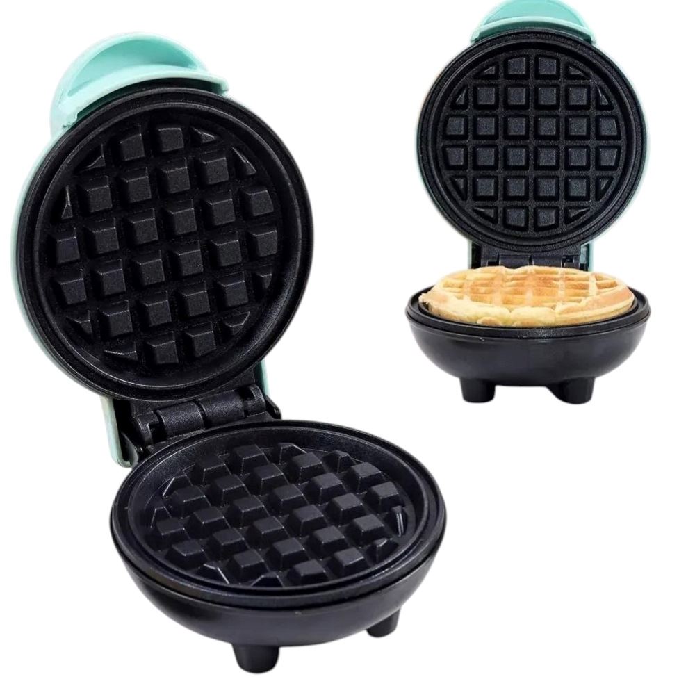 Mini Waflera Portátil Eléctrica antiadherente