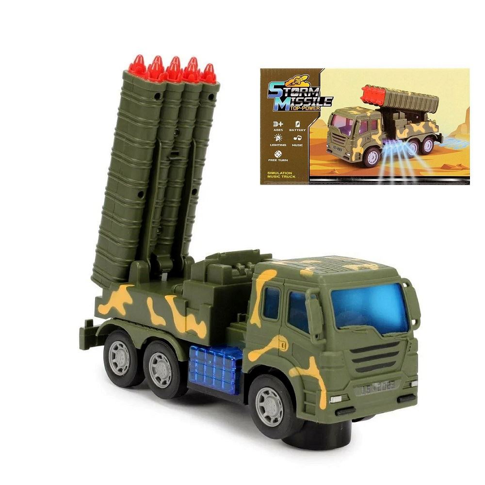 CAMION MILITAR DE JUGUETE CON SONIDO