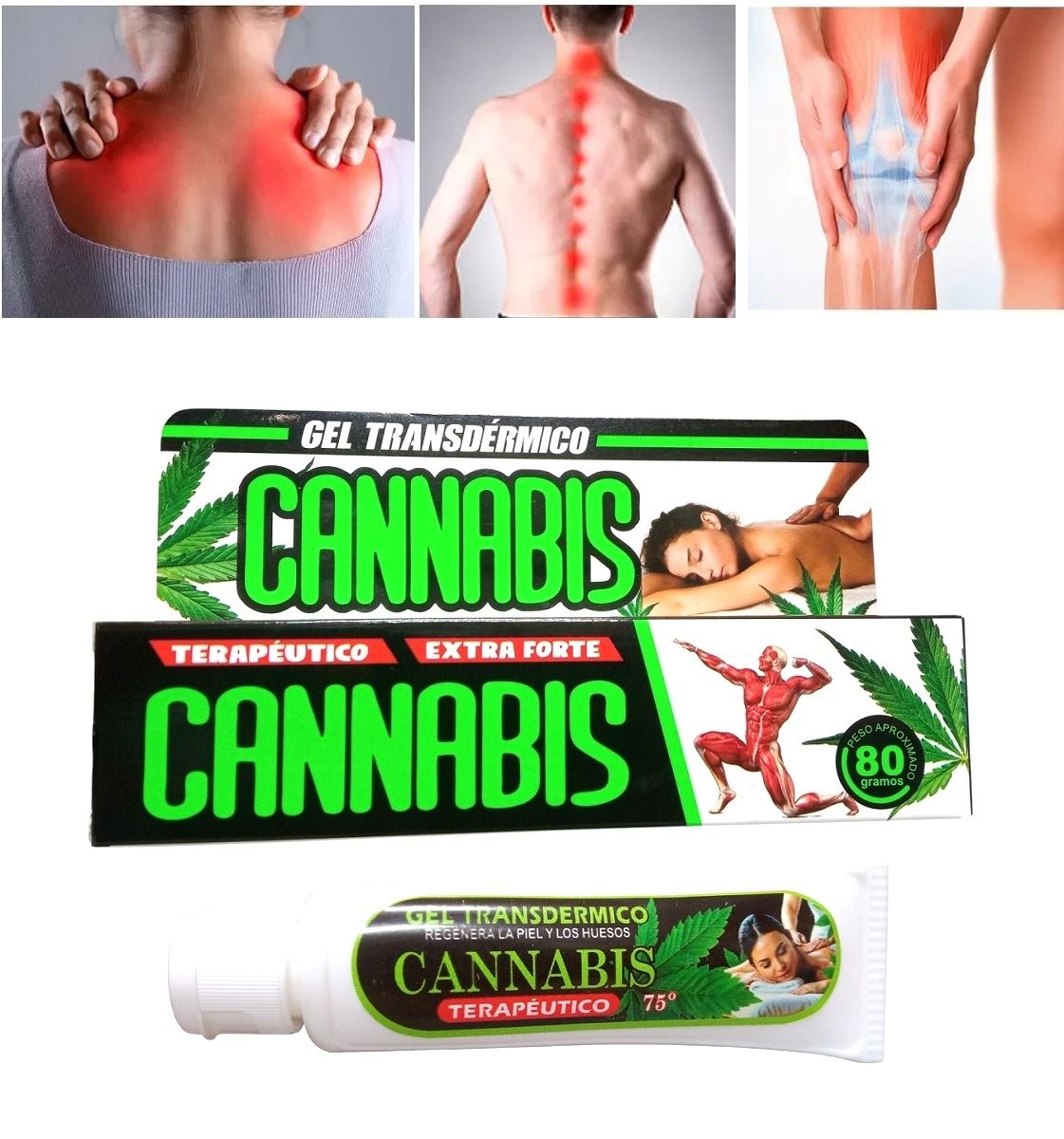 gel transdermico terapeutico extra forte muscular