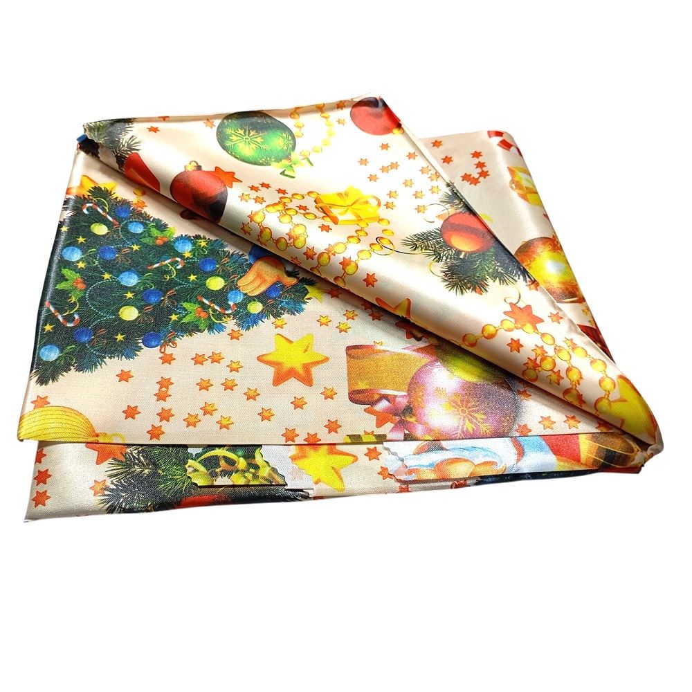 Mantel navideno para mesa rectangular 250 cm x 150 cm