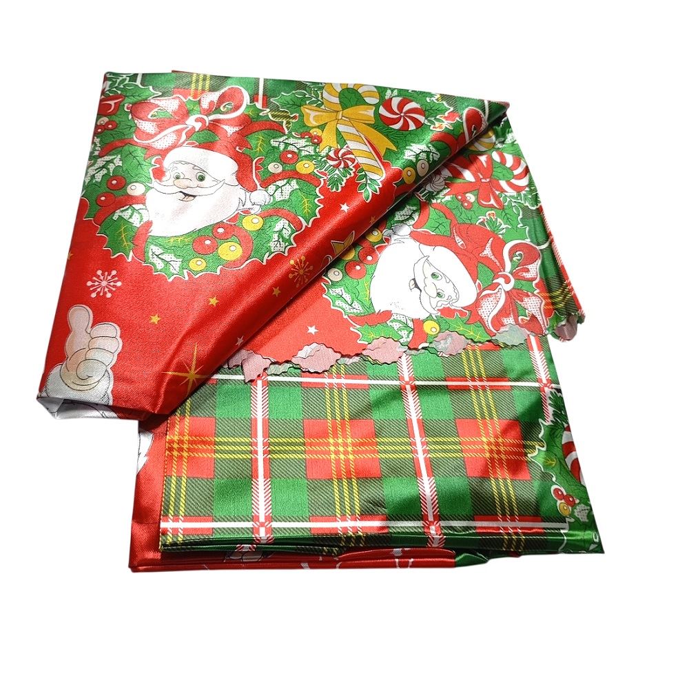 Mantel navideno para mesa rectangular 250 cm x 150 cm