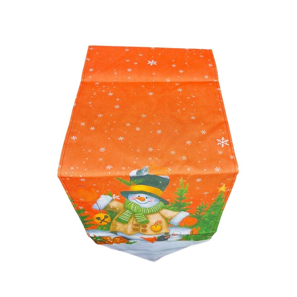 Caminos de mesa navideños Lino grueso 155cm x 32cm