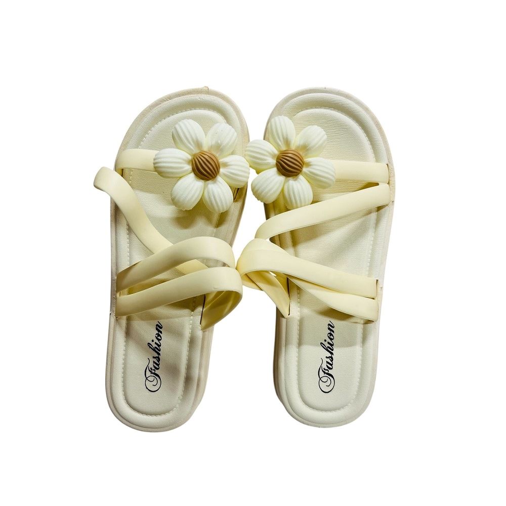 Sandalias coreanas PVC antideslizantes Perla Talla 36