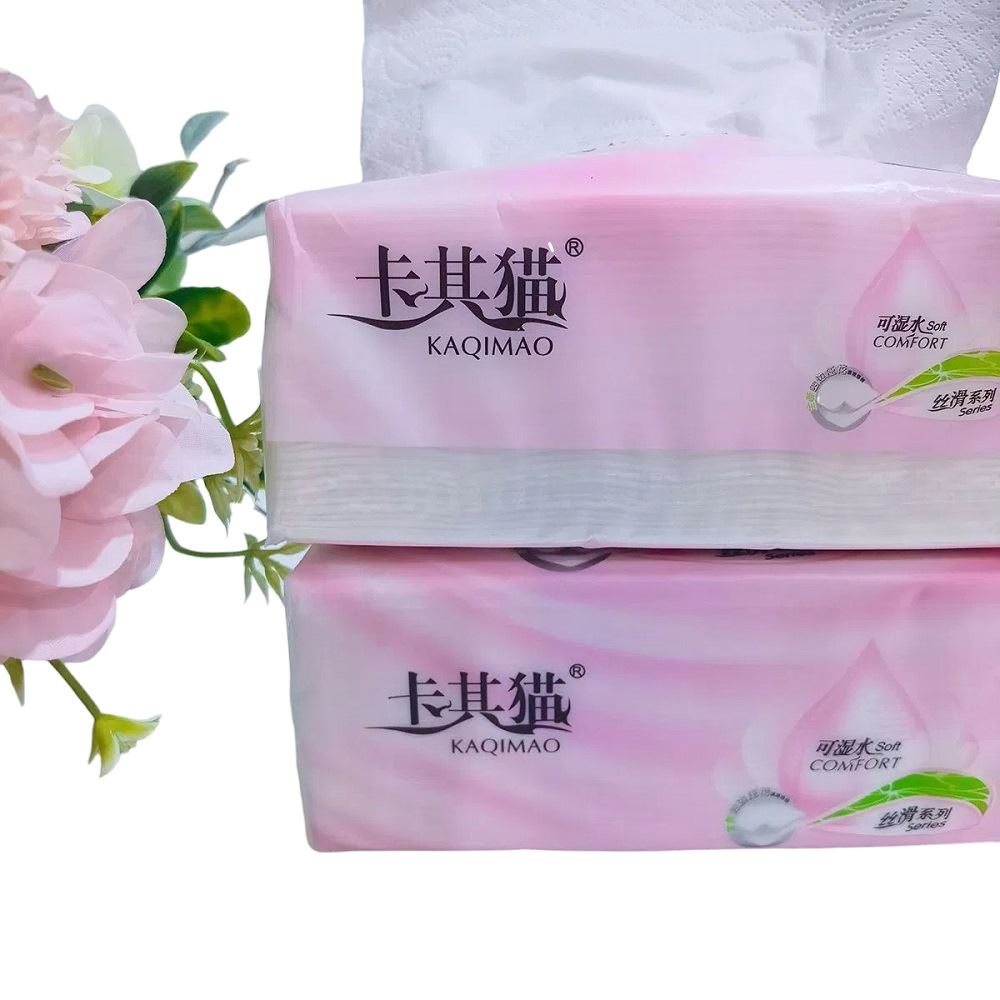 Set de 3 Papel de seda facial toallas suaves 150 hojas Alta densidad