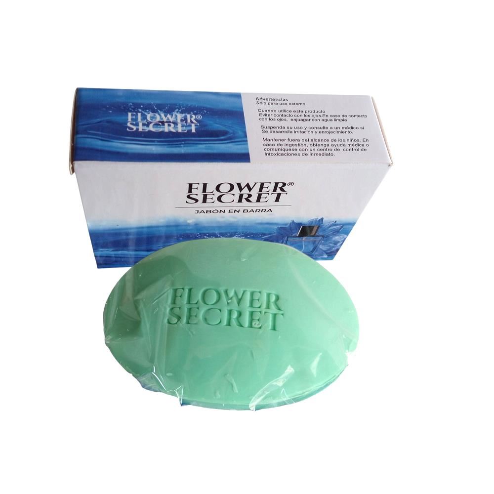 Jabon en barra de flores perfumado hidratante set de 2