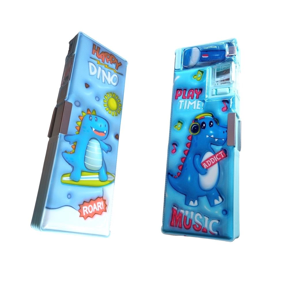 Cartuchera con sacapuntas escolar Ninos