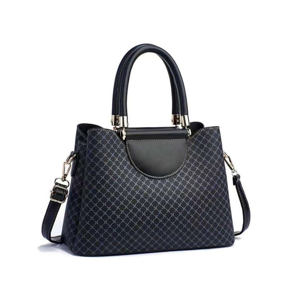 Bolso de mano cartera para mujer Cuero PU Azul