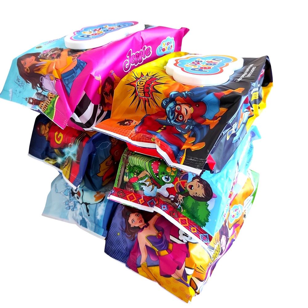 Set de 3 Toallitas humedos paños suaves petetin 100 unid