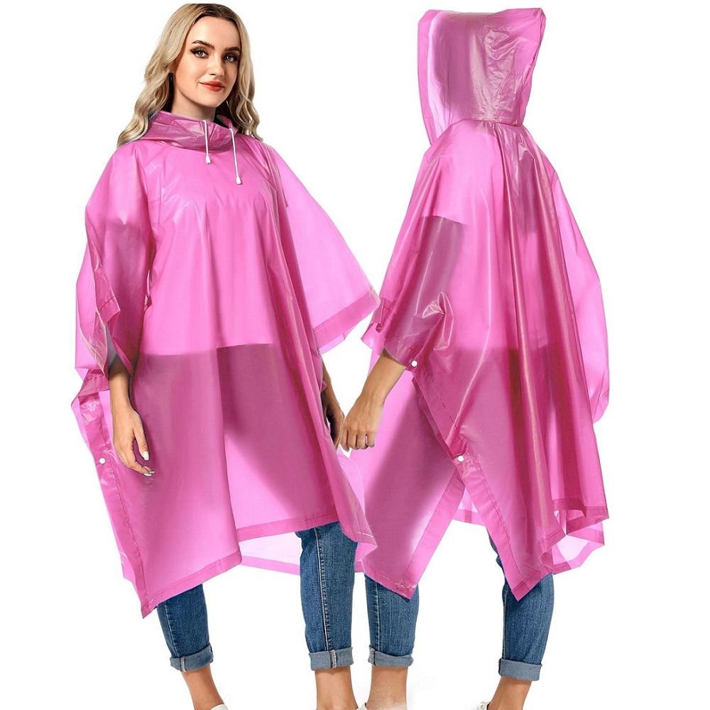 Set de 2 Ponchos de agua EVA protector para lluvias impermeable