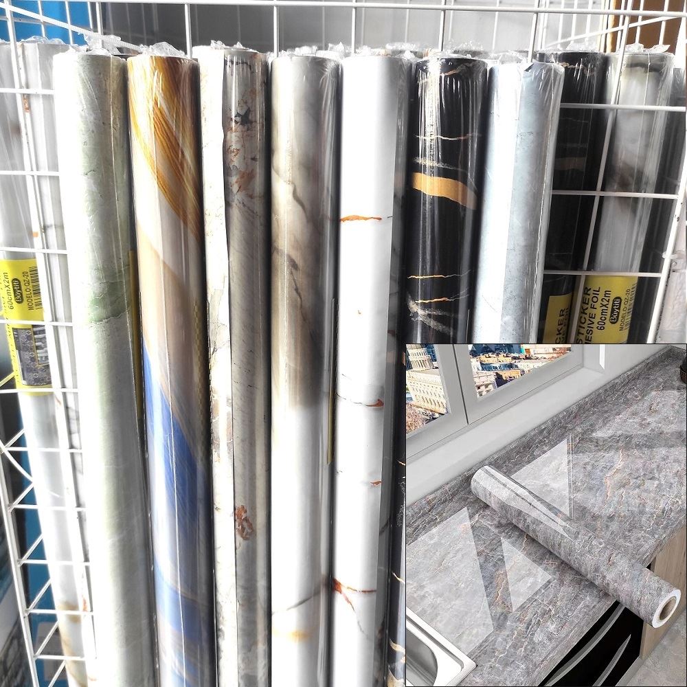 Set de 3 Papel tapiz adhesivo para la pared o cocina